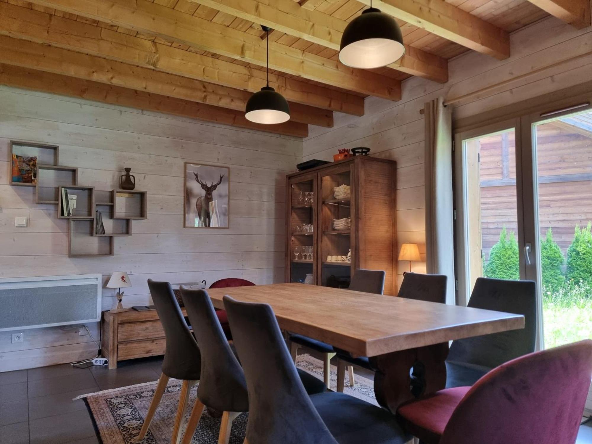 Chalet Le Du Pere Michel, Jacuzzi, Sauna, Jardin La Bresse