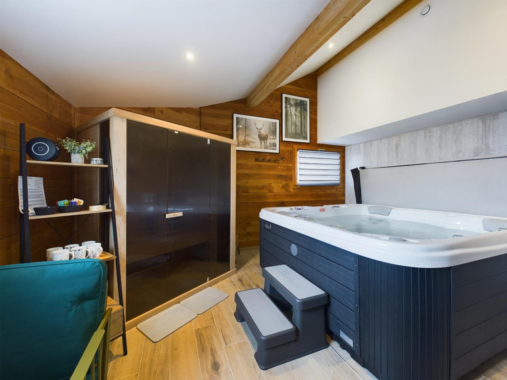 Le Du Pere Michel, Jacuzzi, Sauna, Jardin La Bresse